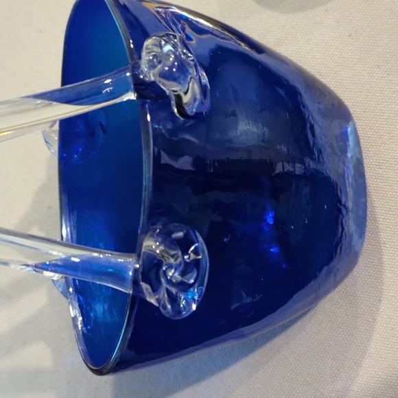 Murano Millefio Italian Art Blown Glass Hat 8x8 & Handbag 8x6 Set - Picture 11 of 16